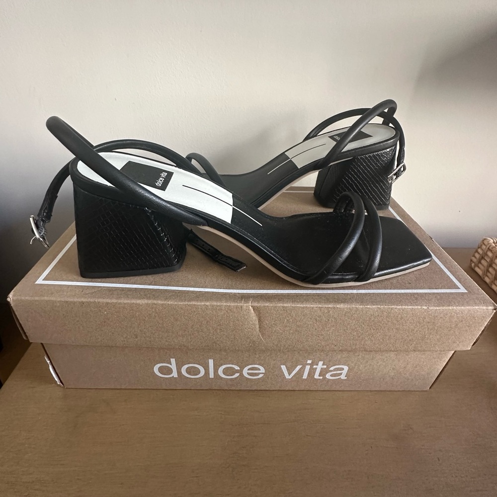 Dolce Vita Marcy Heeled Sandals - Size 9